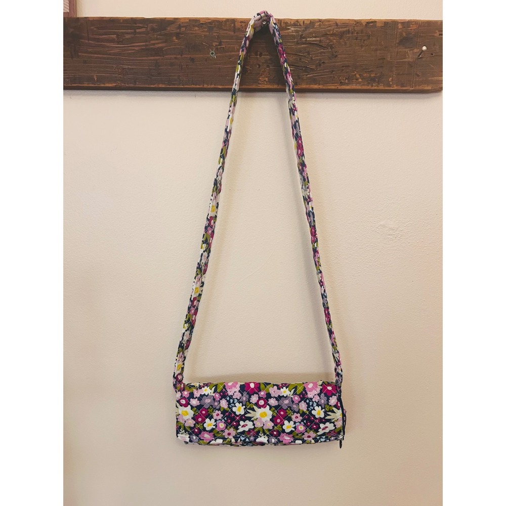 Charlene Wilson Originals Handmade Quilted Purse Floral Clutch/Crossbody